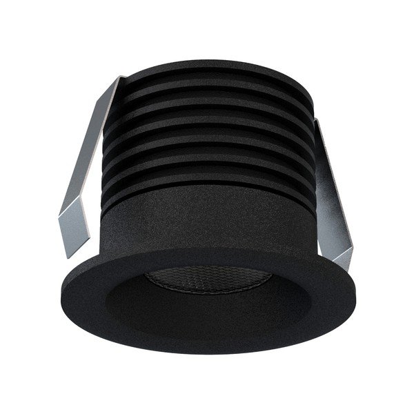 Черен LED прожектор ø 4 cm - SULION