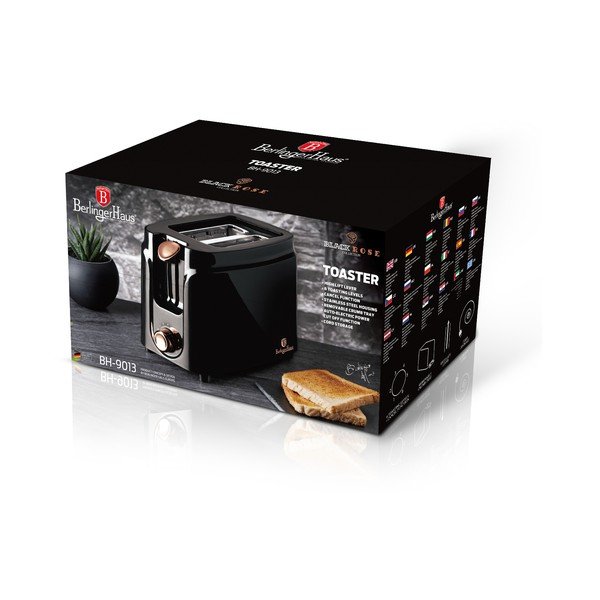 Черен тостер Black Rose Collection - BerlingerHaus-image-2