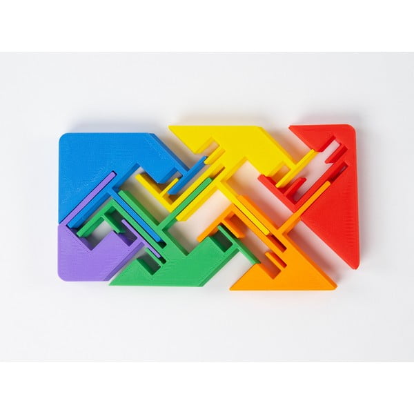 Главоблъсканица Zigguflat Puzzle – RecentToys-image-1