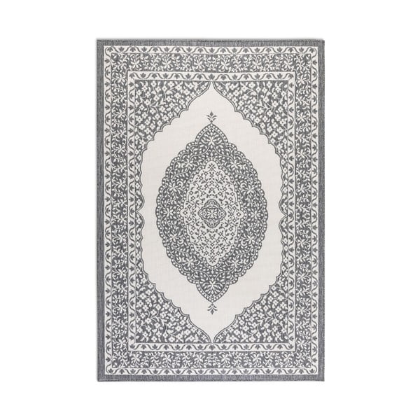 Сиво-кремав външен килим 200x290 cm Gemini – Elle Decoration
