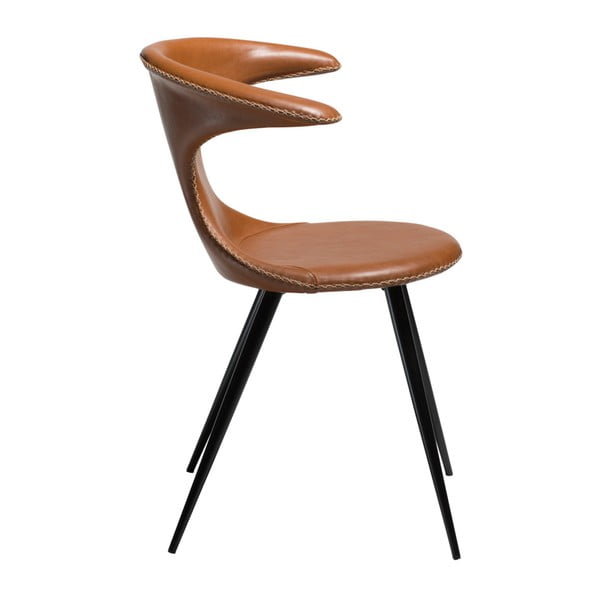 Кафяв стол от изкуствена кожа Flair - DAN-FORM Denmark-image-3