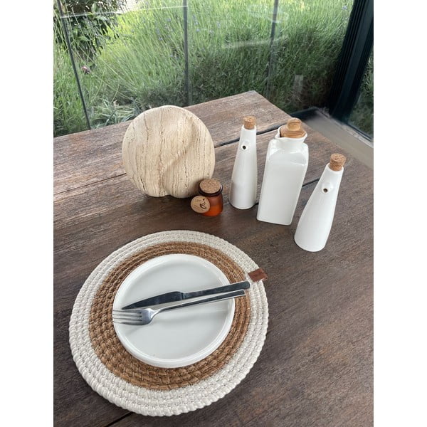 Подложка за хранене от юта ø 33 cm Wicker – Mila Home Luxury-image-4