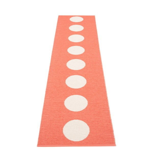 Пътека за открито и закрито в цвят сьомга 70x300 cm Vera Flamingo – Pappelina