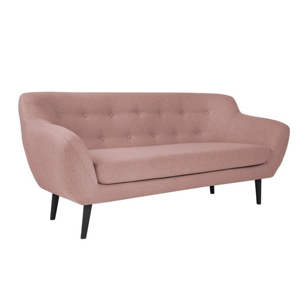 Розов диван Mazzini Sofas Piemont, 188 cm