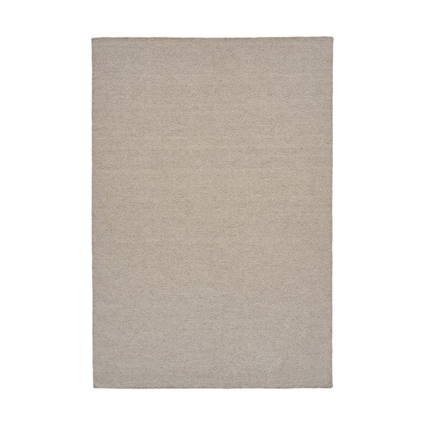 Кафяво-сив килим със смес от вълна 200x300 cm Nila – House Nordic-image-4