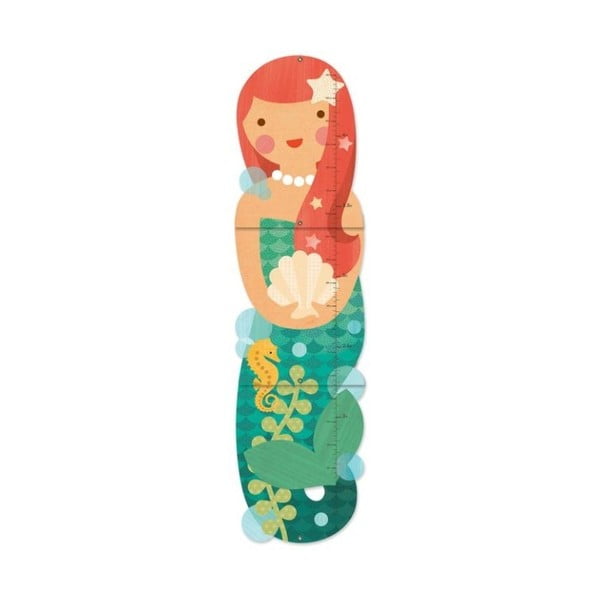 Детски стенен метър Miss Mermaid - Petit collage