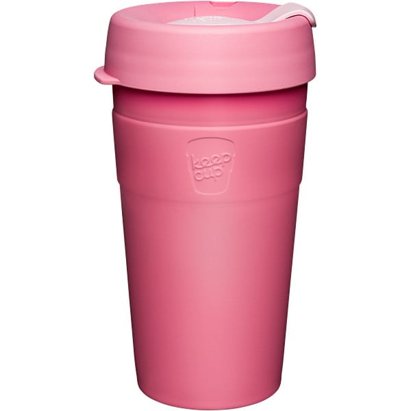 Розова чаша за пътуване с капак Thermal, 454 ml Saskatoon - KeepCup