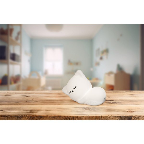 Бяла детска нощна лампа Mia – Fischer & Honsel-image-2