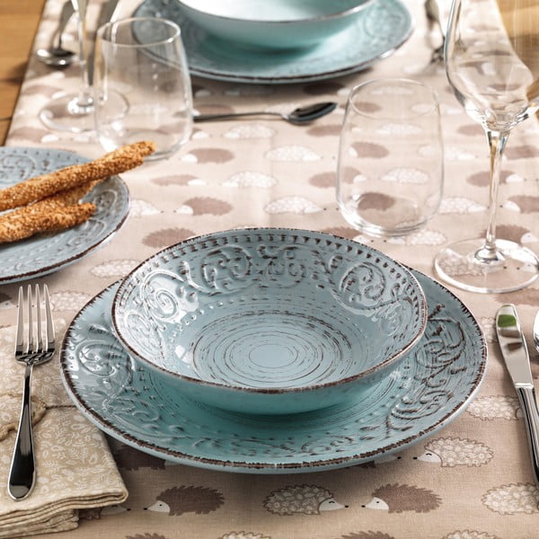 Кафява керамична чиния ø 21 cm Serendipity - Brandani-image-1