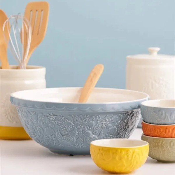 Синя керамична купа ø 26 cm Home to Roost – Mason Cash-image-2