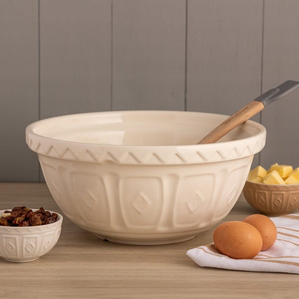 Бяла/бежова глинена купа ø 29 cm Colour Mix – Mason Cash-image-1