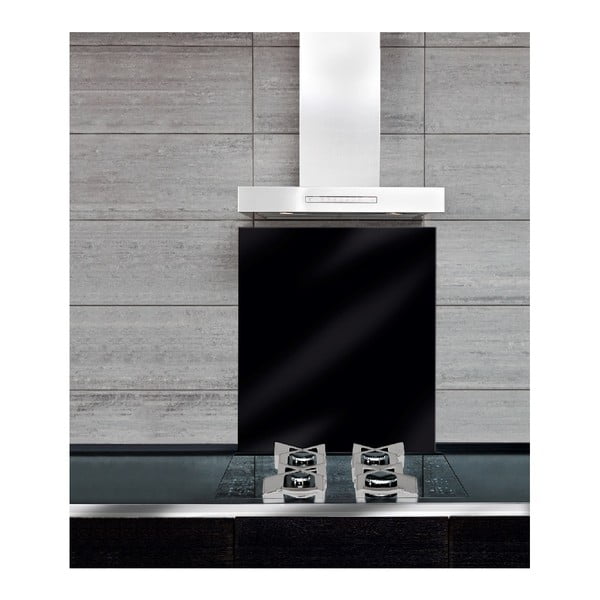 Черен стъклен протектор за стена зад печка , 70 x 60 cm - Wenko-image-4