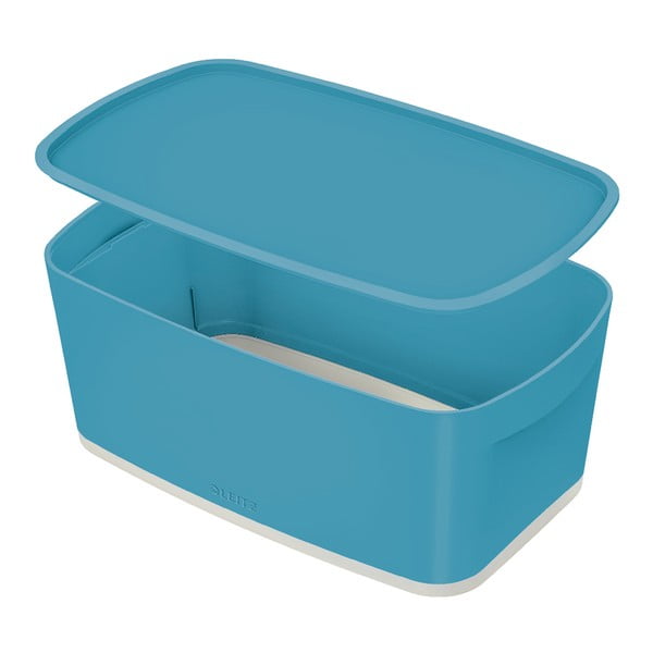 Синя кутия за съхранение с капак Cosy, обем 5 л MyBox Cosy - Leitz
