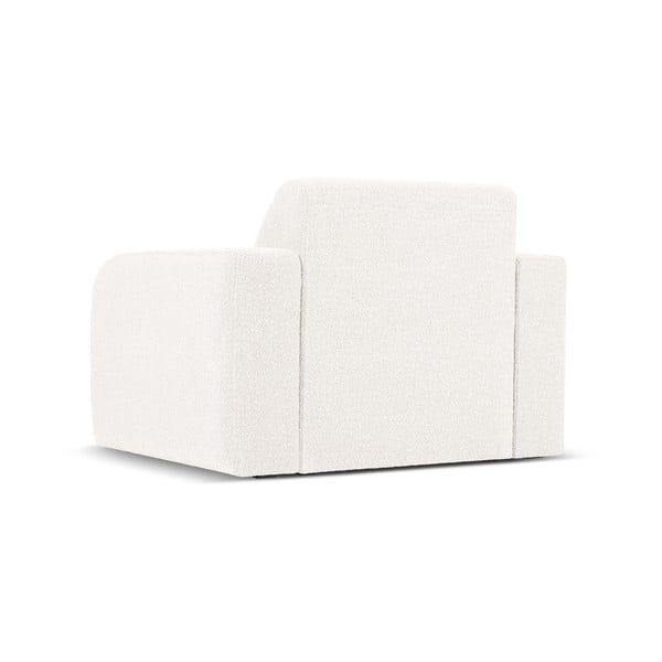 Бял фотьойл от плат букле Molino - Micadoni Home-image-3