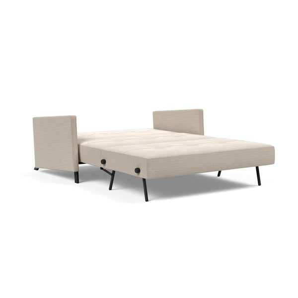 Бежов разтегателен диван с подлакътници , 140 см Cubed - Innovation-image-4