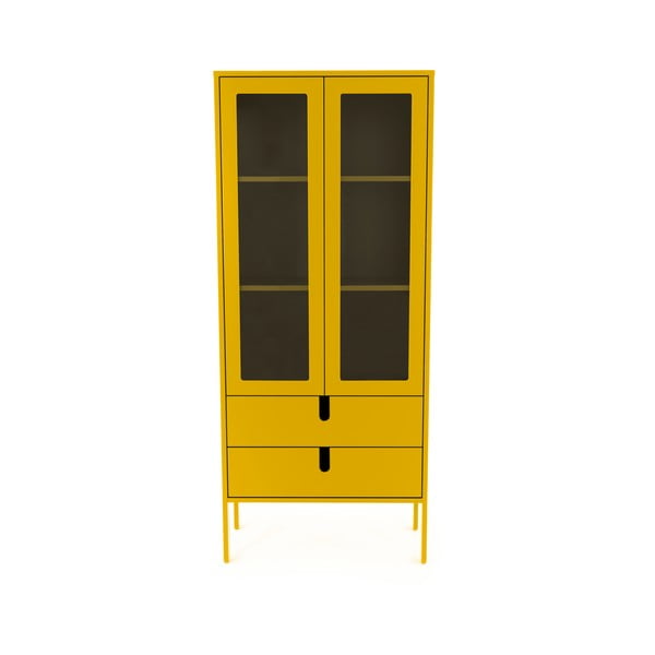 Жълта витрина , ширина 76 cm Uno - Tenzo