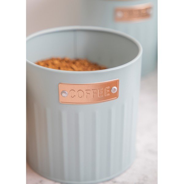 Стоманени кутии в комплект 3 бр. за кафе/за чай – Kitchen Craft-image-1