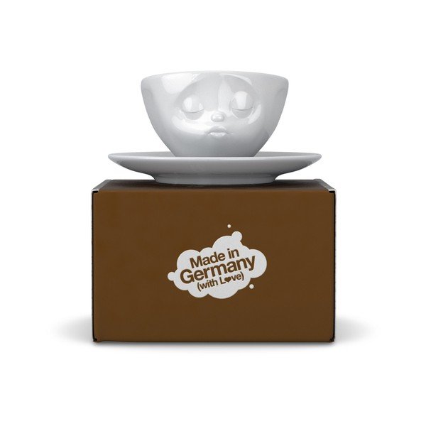 Bílý líbající hrníček na espresso 58products-image-2