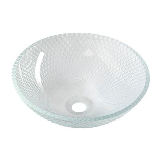 Стъклена кръгла мивка ø 42 cm Puketa – Sapho