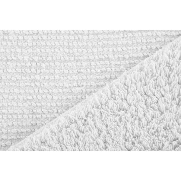 Бяла постелка за баня 50x45 cm Riva - Tiseco Home Studio-image-1