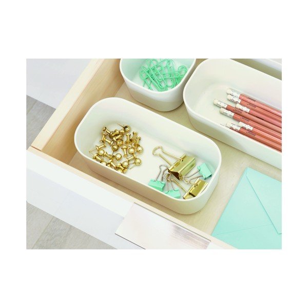 Бяла кутия за съхранение , 9 x 18,3 cm Eco - iDesign-image-3