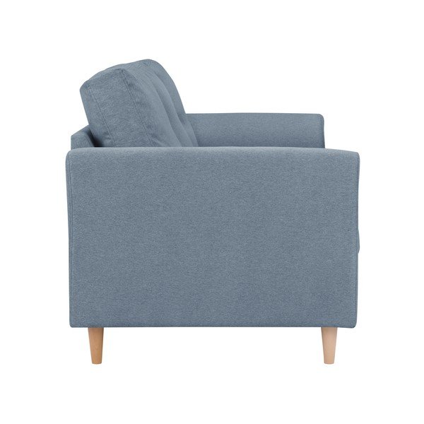 Син двуместен диван Smooth - Kooko Home-image-2