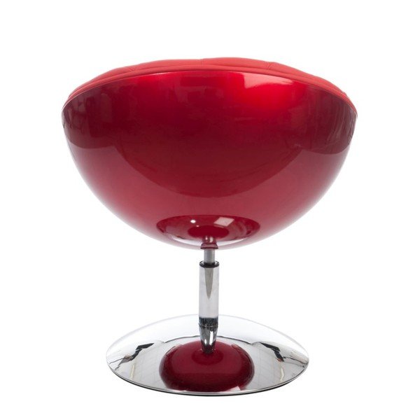 Křeslo Button Red, 70x63x77 cm-image-2