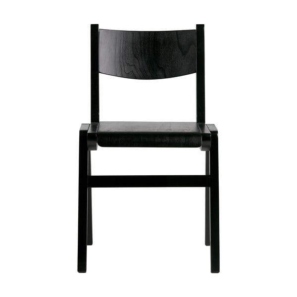 Черен трапезен стол Academy - BePureHome