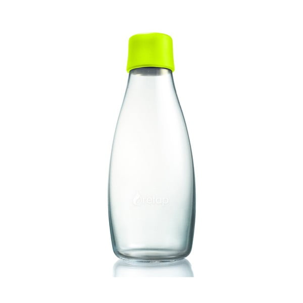 Limetková skleněná lahev ReTap, 500 ml