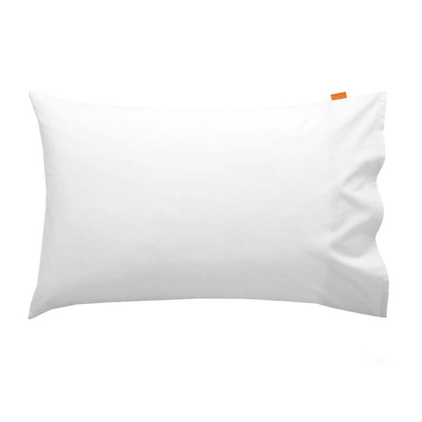 Комплект от 2 бели памучни калъфки за възглавници, 50 x 75 cm Basic - Happy Friday Basic