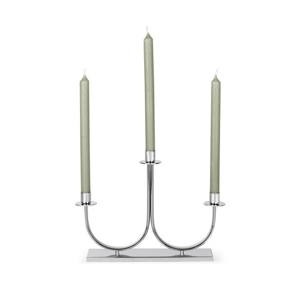 Метален свещник Elana – Zilverstad