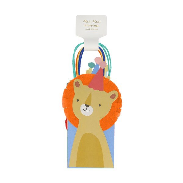 Подаръчни торбички в комплект 8 бр. 11x6 cm Animal Parade – Meri Meri-image-2