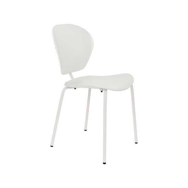 Бял трапезен стол The Ocean – Zuiver