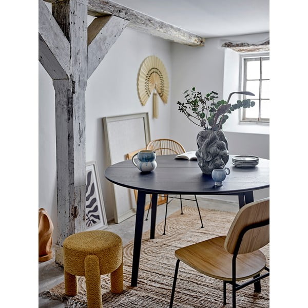 Тапициран стол в цвят жълта охра Bruno – Bloomingville-image-2