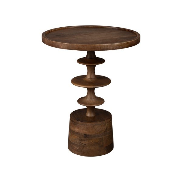 Кръгла странична масичка от масивно манго ø 46 cm Cath – Dutchbone