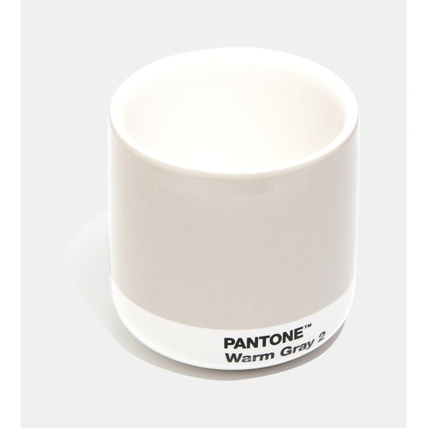 Светлосива керамична чаша 175 ml Cortado Warm Gray 2 - Pantone