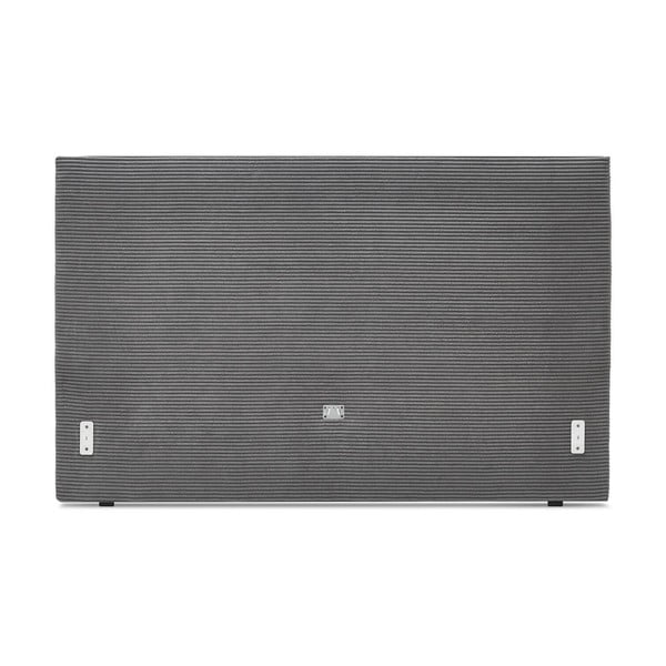 Антрацит тапицирано двойно легло с решетка 180x200 cm Anja - Bobochic Paris-image-3