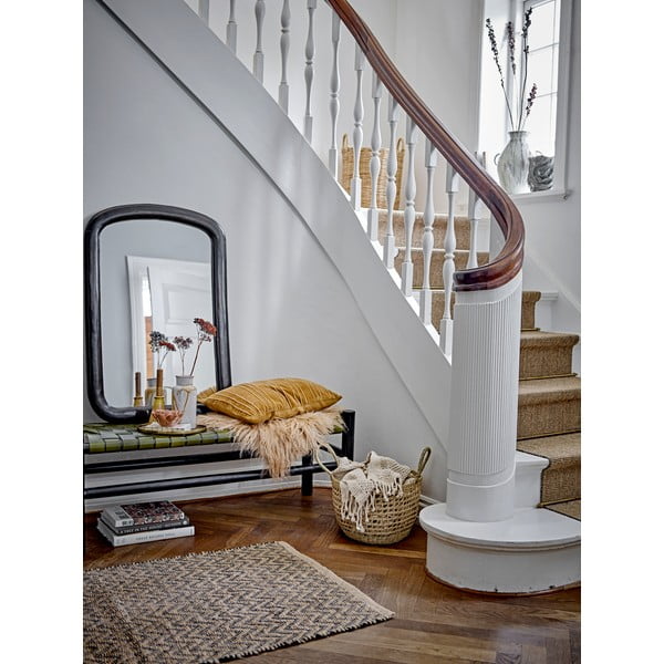 Кремава ръчно изработена каменна ваза Savana - Bloomingville-image-1