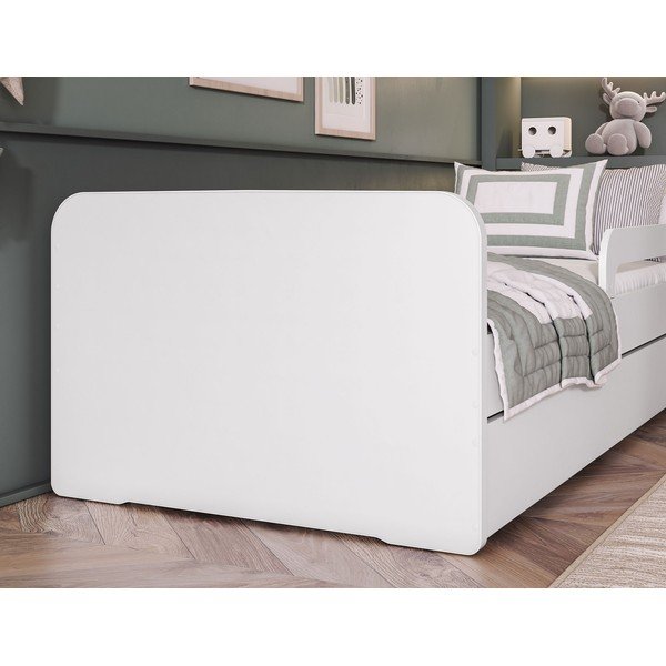 Бяло детско легло 80x200 cm с включен матрак и подматрачна рамка Duuli – ELTAP-image-4