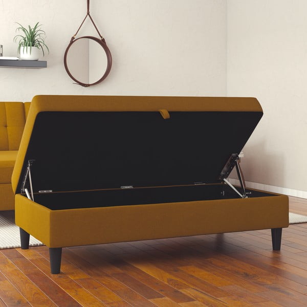 Жълта табуретка Hartford – Støraa-image-1