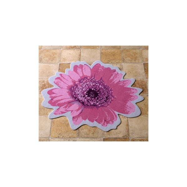Koberec Special - růžová květina, 100 cm
