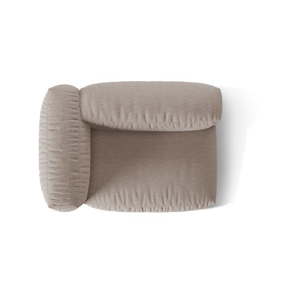 Бежов модул за диван (ляв ъгъл) Martina – Micadoni Home-image-3