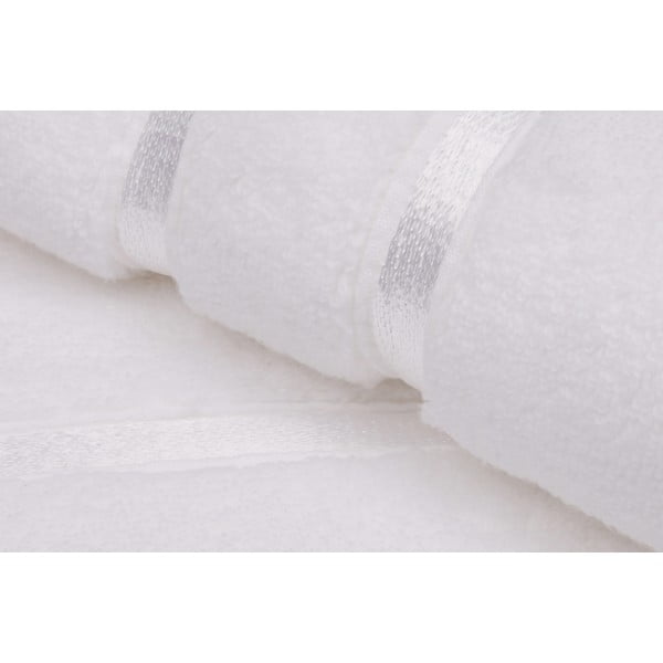 Комплект от 2 бели памучни кърпи , 50 x 90 cm Dolce - Foutastic-image-1