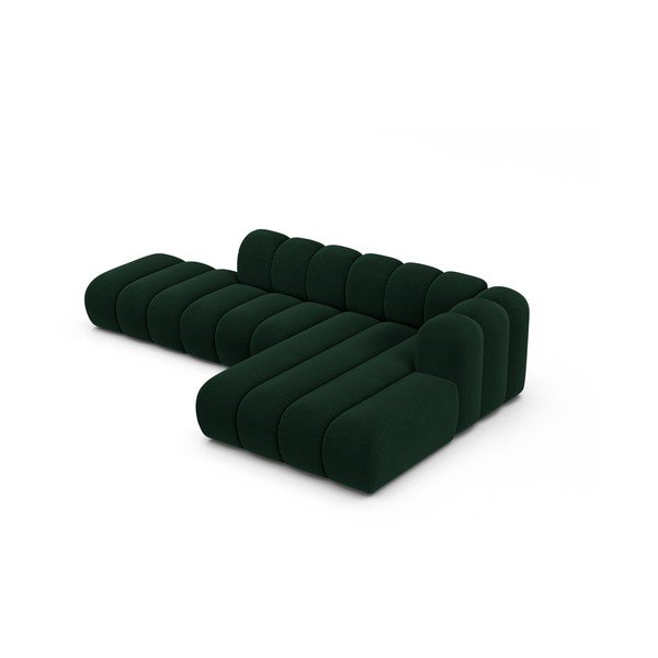 Тъмнозелен ъглов диван (десен ъгъл) Lupine – Micadoni Home-image-2