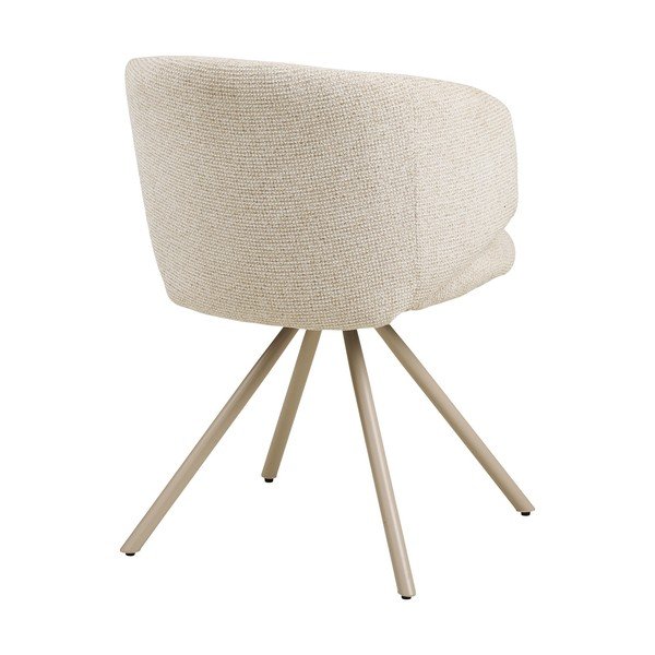 Бежов тапициран трапезен стол Fulham – House Nordic-image-4