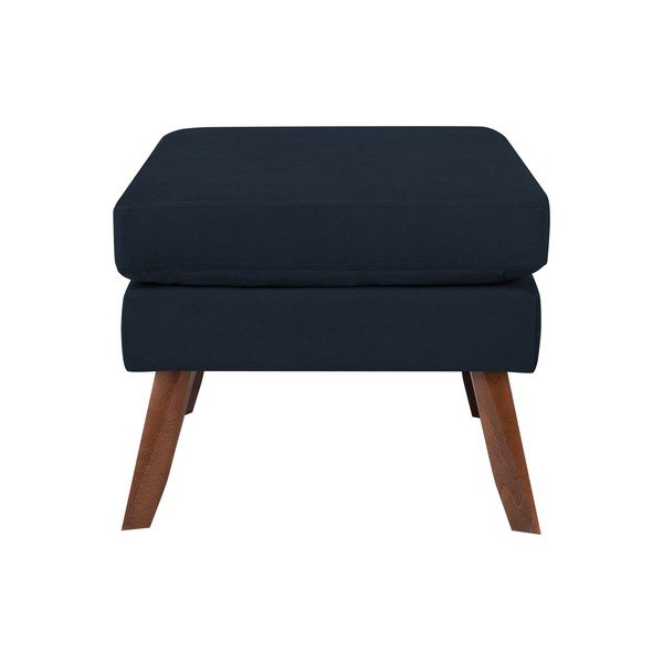 Тъмно синя табуретка Елена - Mazzini Sofas-image-3