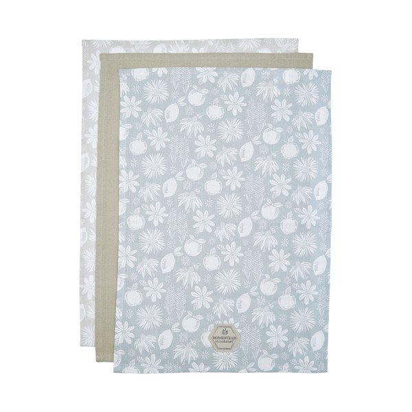 Памучни кърпи в комплект от 3 броя 45x65 cm Homestead - Cooksmart ®-image-1