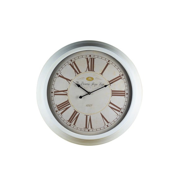Nástěnné hodiny White Flair, 67 cm