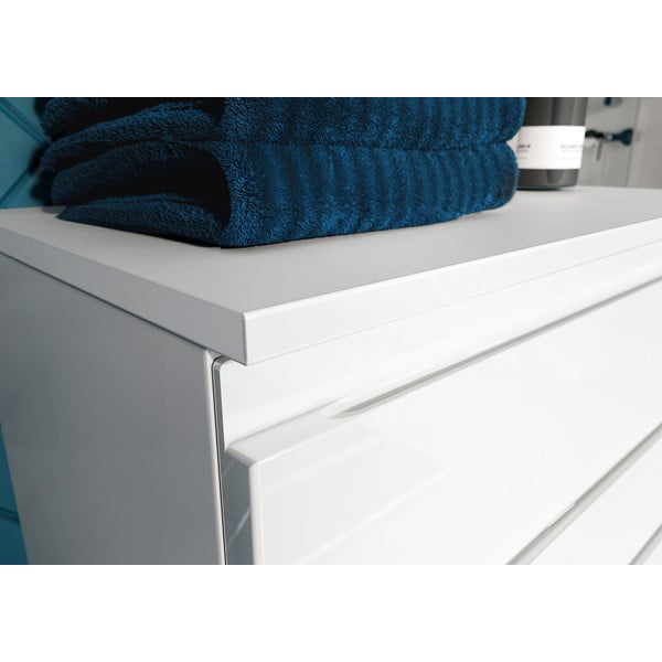 Бял шкаф за баня 60x97 cm Salinas - Germania-image-1