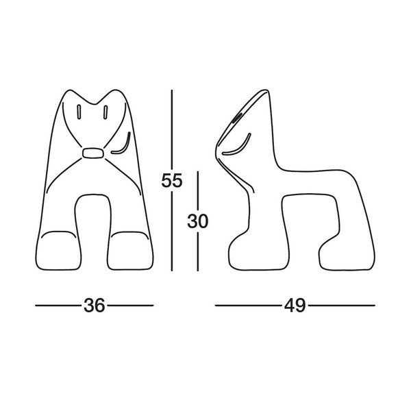 Детски жълт стол Julian - Magis-image-4